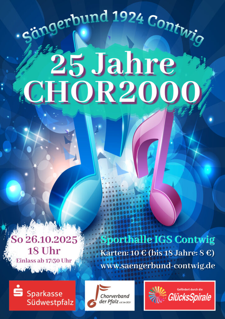 Plakat 25 Jahre CHOR2000